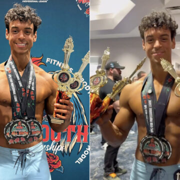 Filho de Xanddy e Carla Perez conquista resultado impressionante em primeiro campeonato de fisiculturismo: “Surreal”