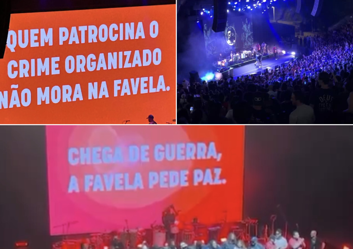 Criolo pede paz nas favelas em show potente na Concha Acústica