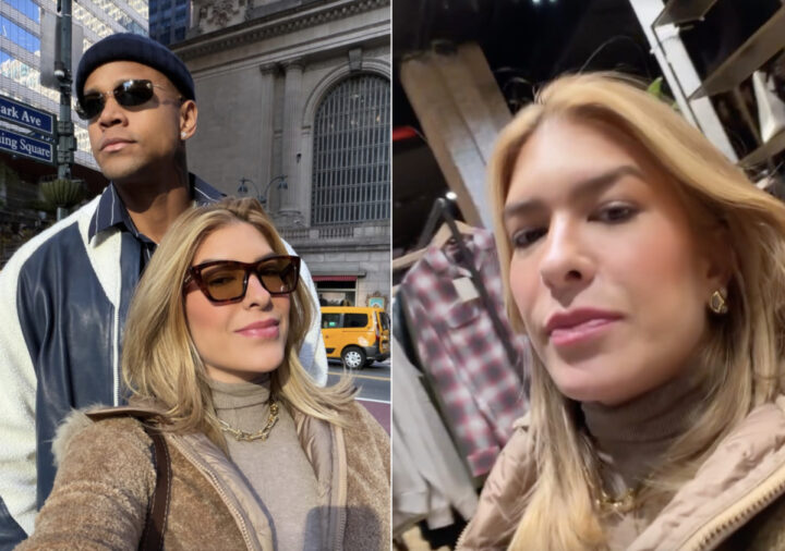 Lore Improta curte dia de compras com Léo Santana em Nova York e desabafa: “Não tenho paciência”