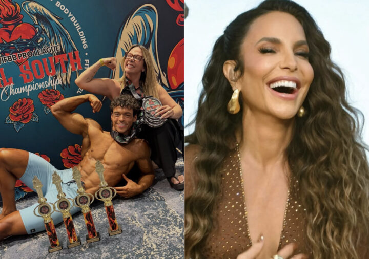 Carla Perez se declara ao filho e ganha mensagem carinhosa de Ivete Sangalo: “Nosso filho brilhando”