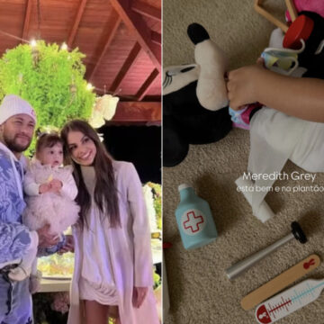 Amanda Kimberlly fala sobre recuperação da sua filha com Neymar após acidente doméstico