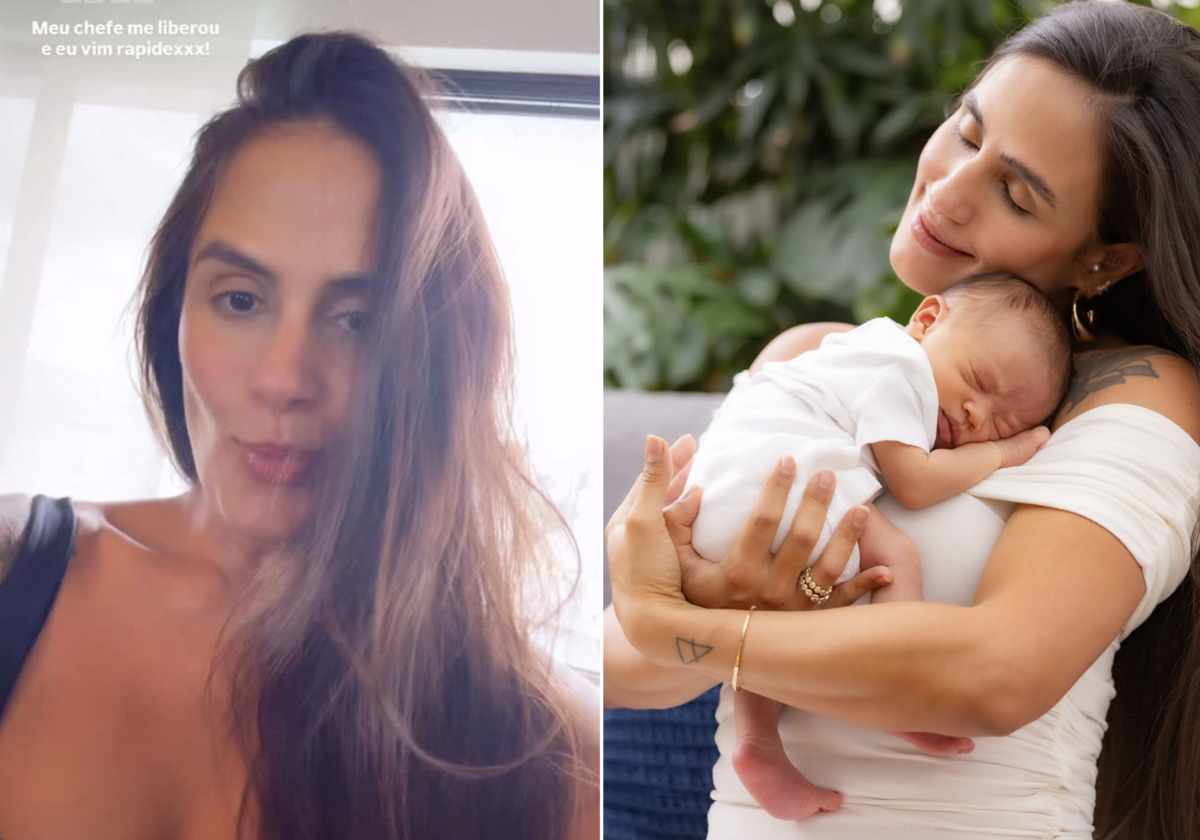Carol Peixinho volta a treinar após nascimento do filho Bento: “Chegou o meu momento”