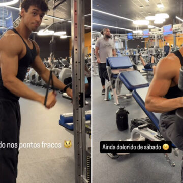 Filho de Xanddy e Carla Perez desabafa após primeiro campeonato de fisiculturismo: “Ainda dolorido”