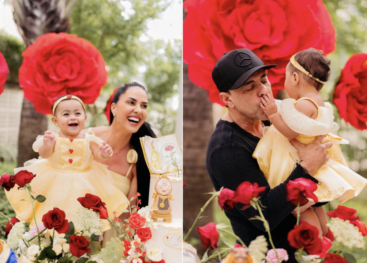 Graciele Lacerda se derrete ao flagrar momento fofo da filha Clara com Zezé di Camargo: “Cena mais linda”