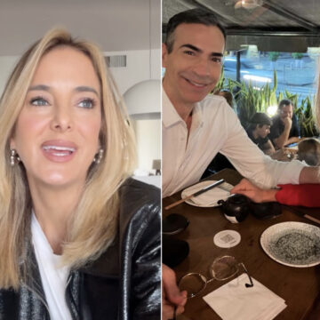 Tici Pinheiro desabafa sobre saudade de César Tralli: “É difícil se acostumar”