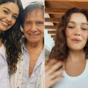 Sophie Charlotte celebra parceria com Roberto Carlos: “Sonho”