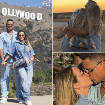 Carla Perez e Xanddy celebram aniversário de casamento com viagem romântica pelos EUA; veja fotos