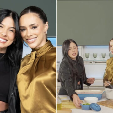 Bruna Biancardi recebe Ana Castela em especial de Natal e elogia: “Encantada”