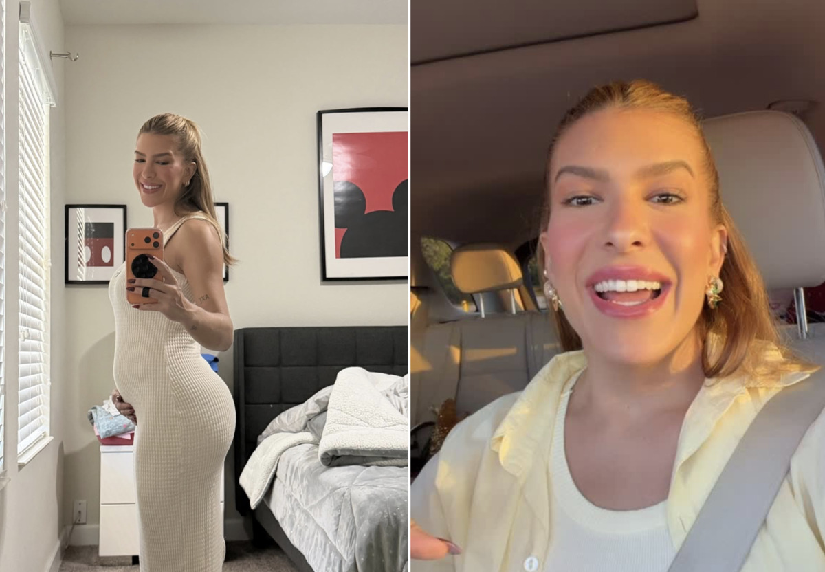 Lore Improta exibe evolução da barriga e fala sobre escolha do enxoval do segundo filho: “Tão especial”