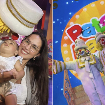 Filha de Graciele Lacerda e Zezé di Camargo se diverte em primeiro passeio no circo: “Encantada”