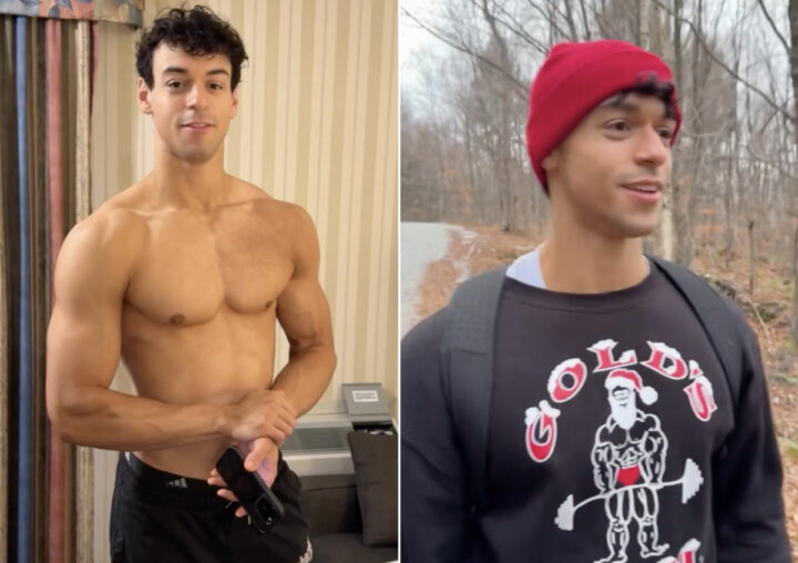 Filho de Xanddy e Carla Perez desembarca no Canadá e mostra rotina após primeiro campeonato de fisiculturismo