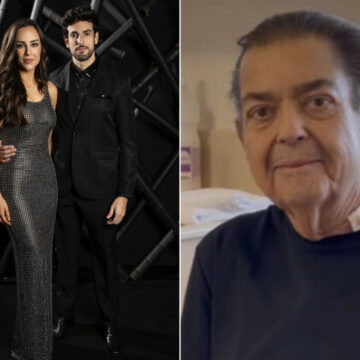 Lara Silva e Julinho Casares relembram momento emocionante com Faustão: “Foi um dia perfeito”