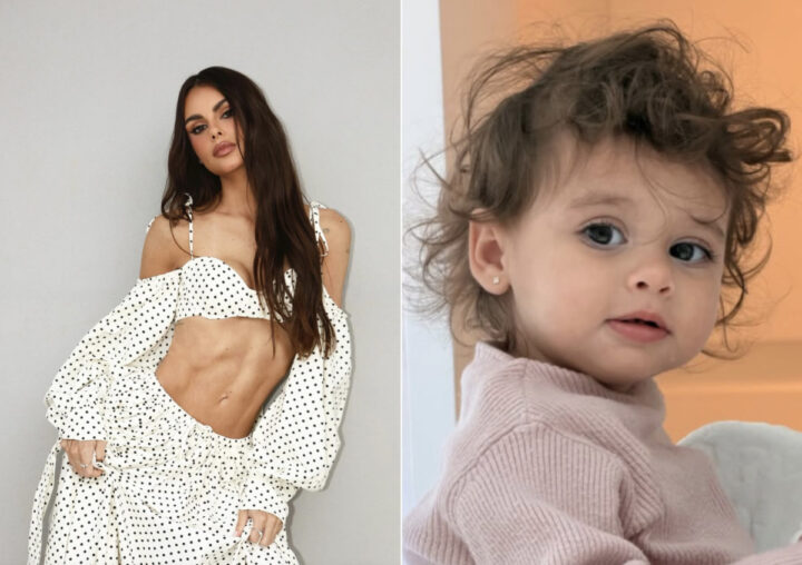 Filha de Neymar e Amanda Kimberlly esbanja fofura ao usar peruca rosa: “Kylie Jenner versão baby”