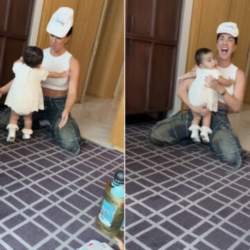 Graciele Lacerda encanta ao mostrar primeiros passos da filha Clara; veja vídeo