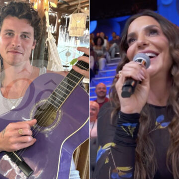 Ivete Sangalo brinca sobre visita de Shawn Mendes à Bahia: “Foi puxado”