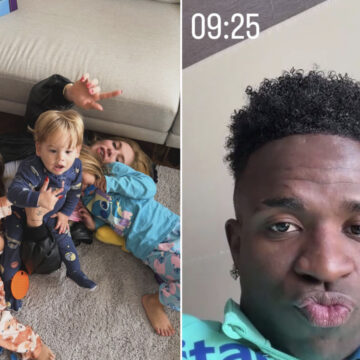 Virgínia Fonseca reencontra filhos após viagem e se declara a Vini Jr.: “Já estou com saudades”