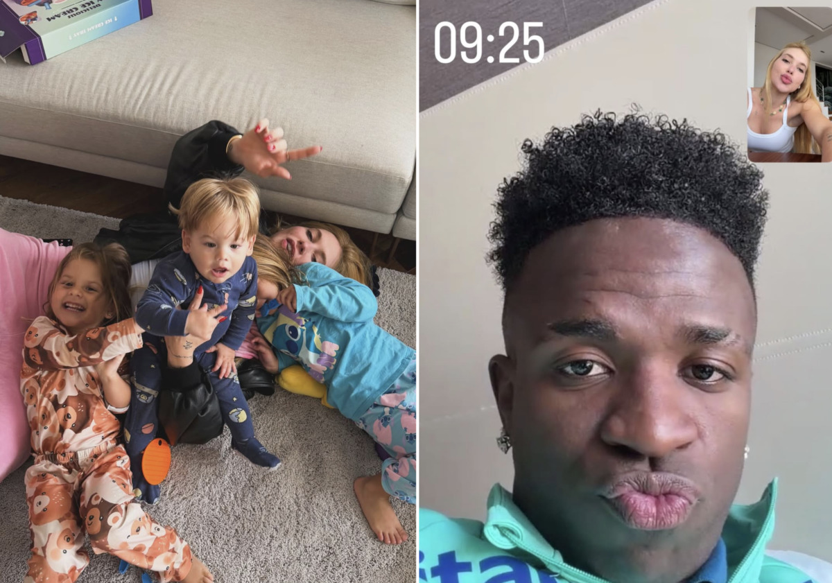 Virgínia Fonseca reencontra filhos após viagem e se declara a Vini Jr.: “Já estou com saudades”