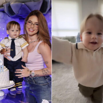 Virgínia encanta ao mostrar primeiros passos do filho José Leonardo; veja vídeo