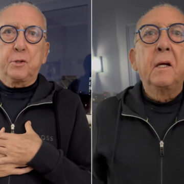 Galvão Bueno atualiza estado de saúde após ser diagnosticado com pneumonia