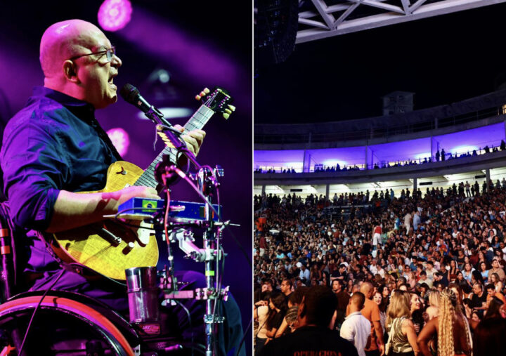 Com ingressos esgotados, Os Paralamas do Sucesso celebram 40 anos de carreira com show emocionante na Concha Acústica