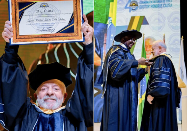 Presidente Lula recebe título de doutor honoris causa em Moçambique