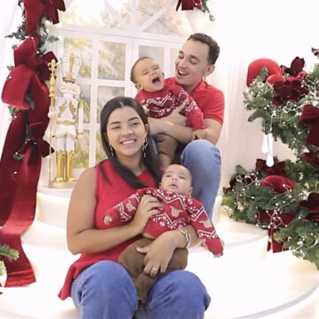 Ary Mirelle brinca sobre tamanho do seu filho caçula com João Gomes: “Bebê gigante”