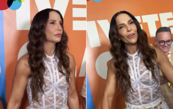 Ivete Sangalo tem momento especial com a equipe antes de show em Salvador: “Nasci pra botar pra quebrar”