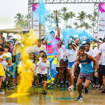 Com mais de 4 mil inscritos, Corrida Colorida do Martagão movimenta a capital baiana neste domingo (9)