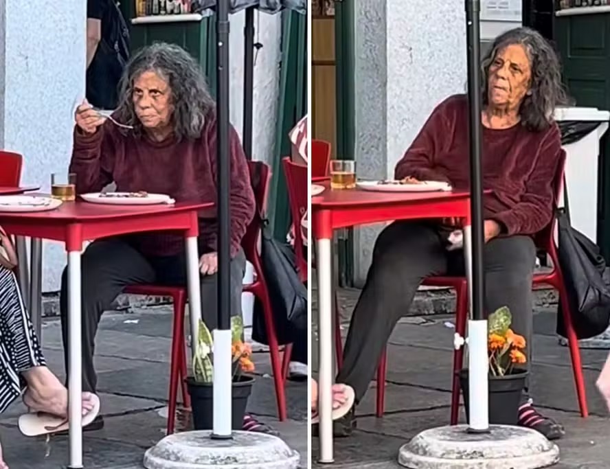 Maria Gladys volta a ser vista pelas ruas do Rio após filha relatar sumiço