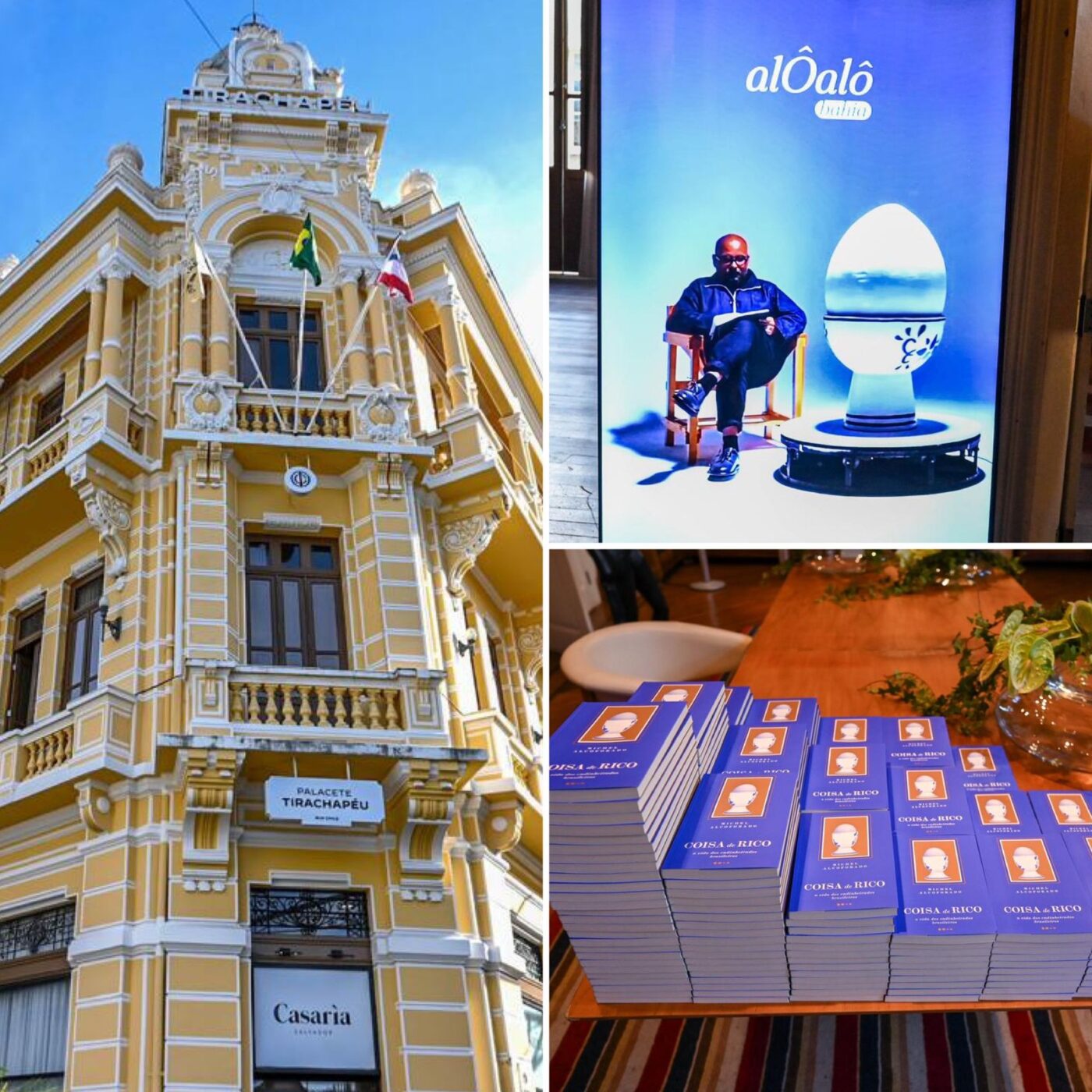 Já começou: Alô Alô Bahia realiza evento de fim de ano com palestra de Michel Alcoforado no Palacete Tirachapéu