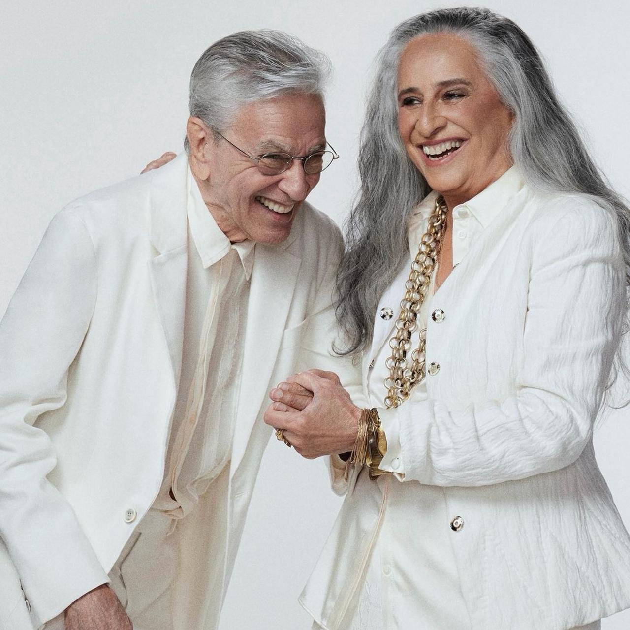 Caetano e Maria Bethânia são indicados ao Grammy 2026