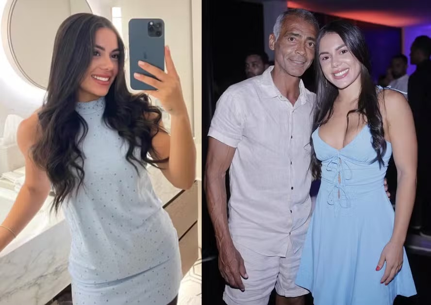 Romário termina namoro com estudante de 22 anos e já circula em nova companhia