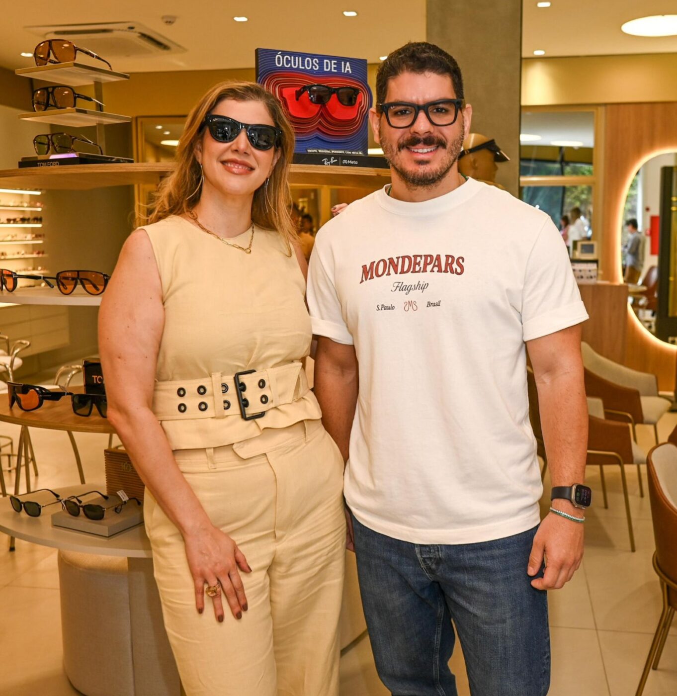 Óticas A Fábrica apresenta Ray-Ban Meta em Salvador: óculos tiram fotos e atendem chamadas; veja fotos