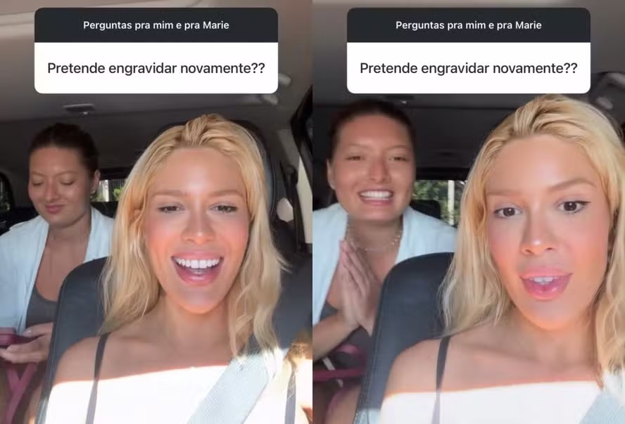 Em meio a rumores de reconciliação com Léo Pereira, Karoline Lima revela planos de gravidez