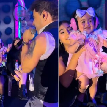 Filha de Zezé Di Camargo, Clara rouba a cena e encanta em show do pai; veja vídeo