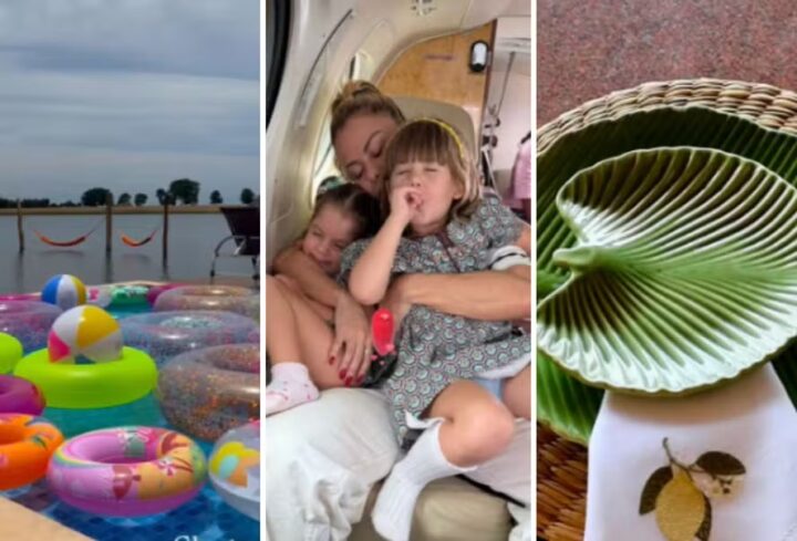 Poliana Rocha reúne a família para festa de aniversário na Fazenda Talismã