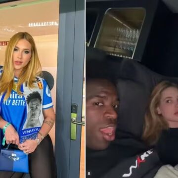 Após crise, Virginia Fonseca vai ao encontro de Vini Jr. em Londres