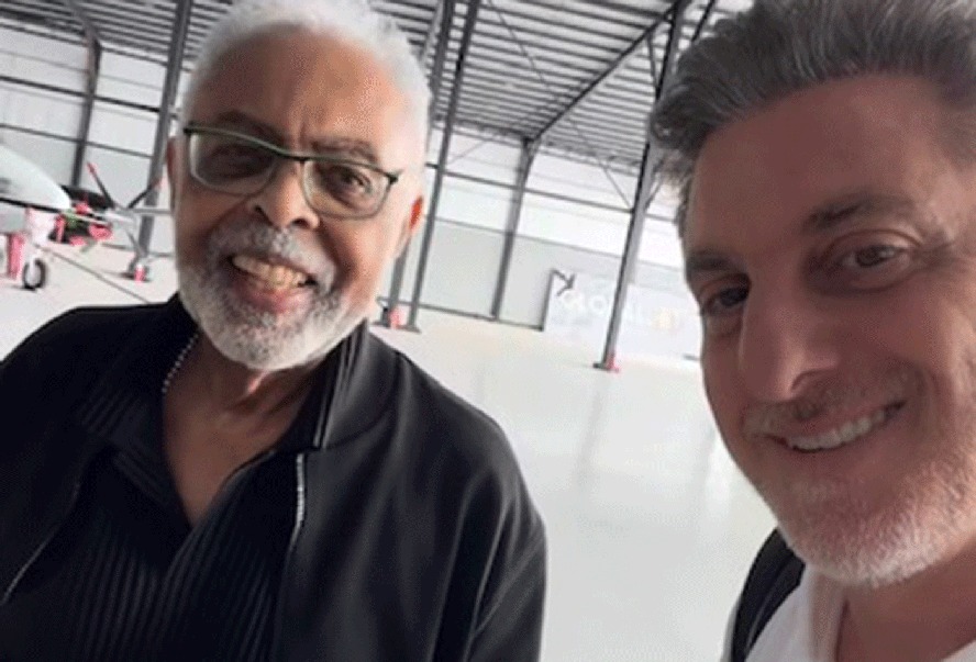 Gilberto Gil surge ao lado de Luciano Huck na COP 30: ‘Muito bem acompanhado’