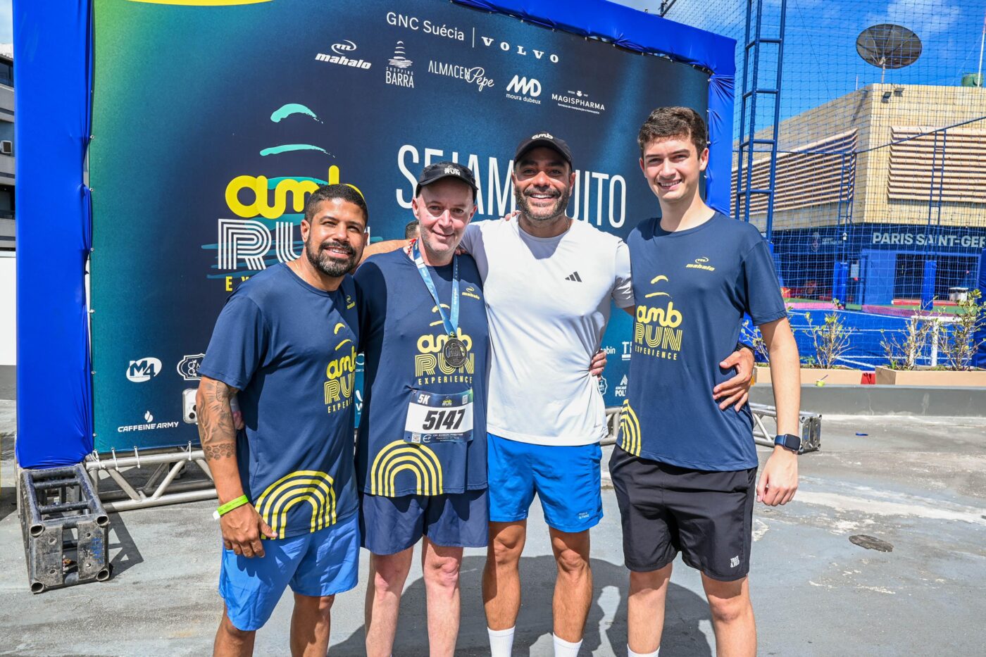 Danilo Portugal, André Faro e Matheus Faro