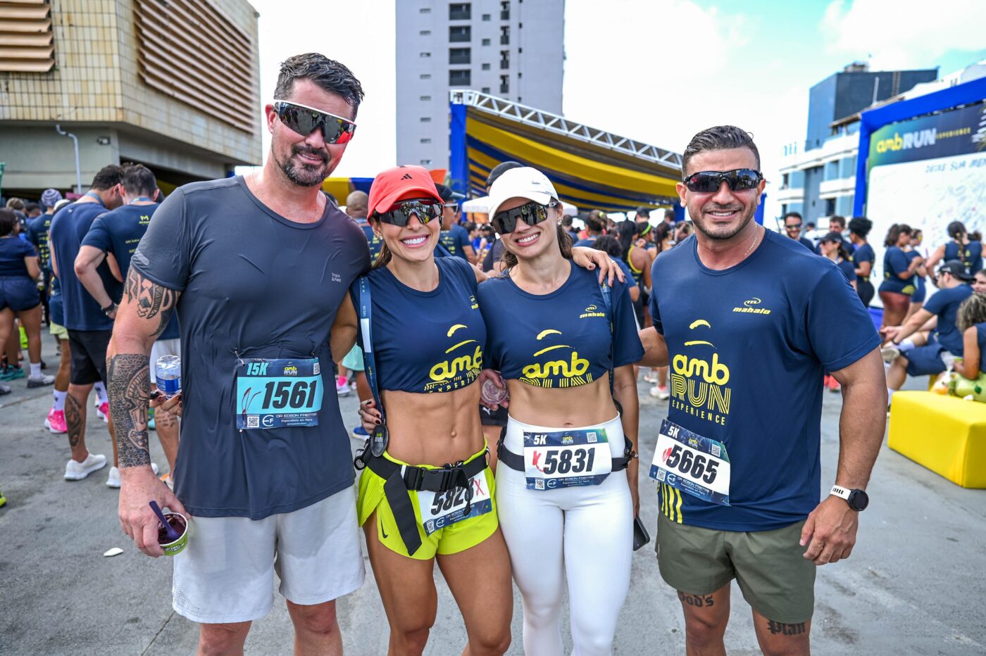 Rafael Moraes, Bárbara Lopo, Vitória Calumby e Cristiano Santana