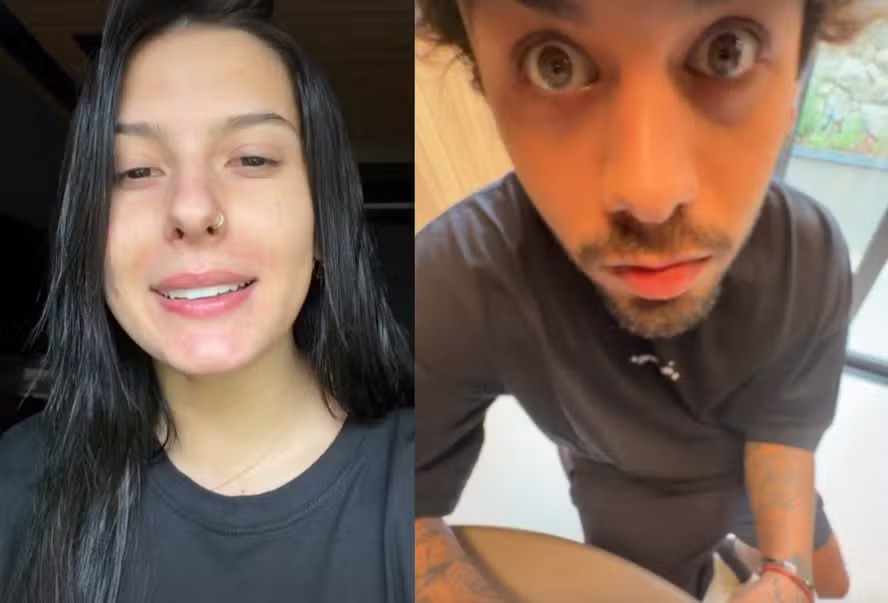 Ana Castela ignora polêmica com bebida a Zé Felipe e posta vídeo engraçado do namorado