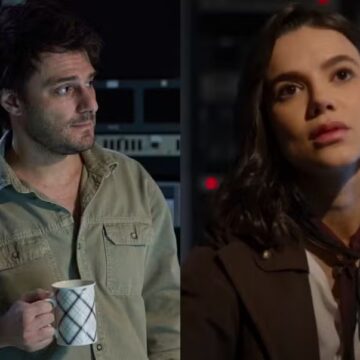 Hugo Bonèmer vive publicitário com crush em personagem de Manu Gavassi em filme sobre Silvio Santos