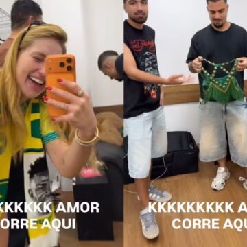 Virginia mostra calcinha inusitada para torcer por Vini Jr.: ‘Amor, corre aqui’