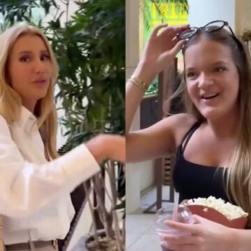 Ana Paula Siebert flagra Rafaella Justus ‘matando aula’ no shopping