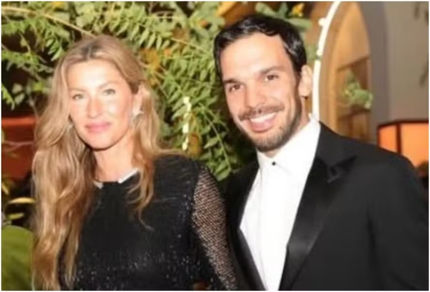 Gisele Bündchen faz post raro com o namorado e a família dele: ‘Noite linda’