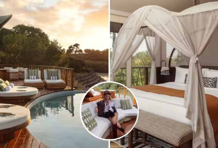 Quarto de Ana Paula Siebert e Vicky Justus em hotel do Quênia custa R$ 60 mil por dia