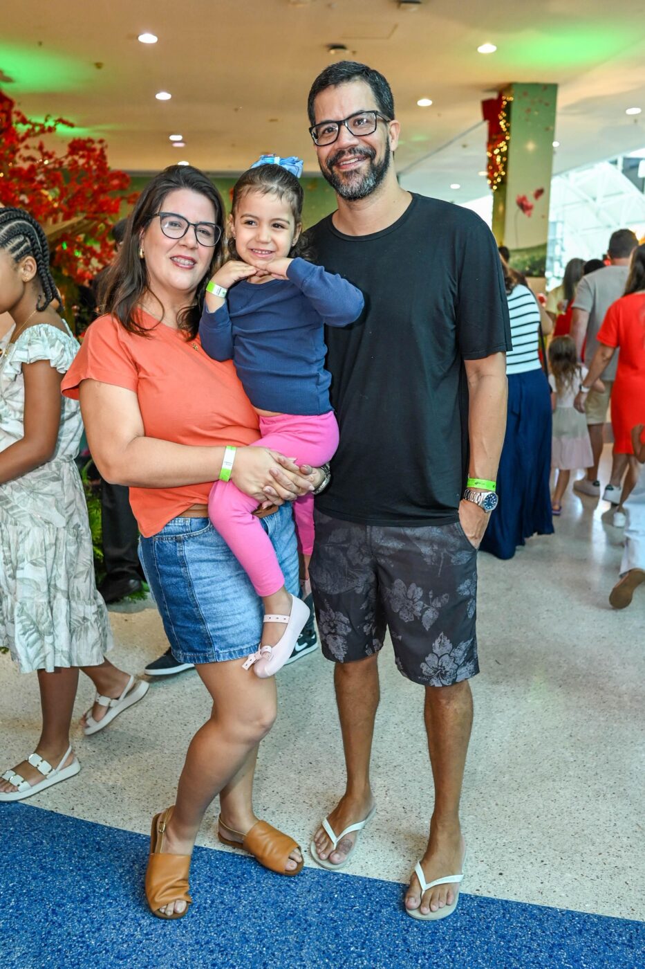 Ana Paula, Marco Antônio e Laura Ribeiro