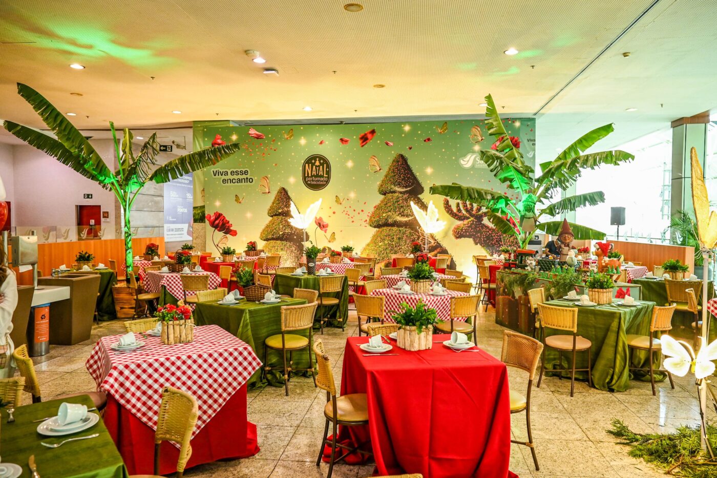 Café da manhã do Salvador Shopping