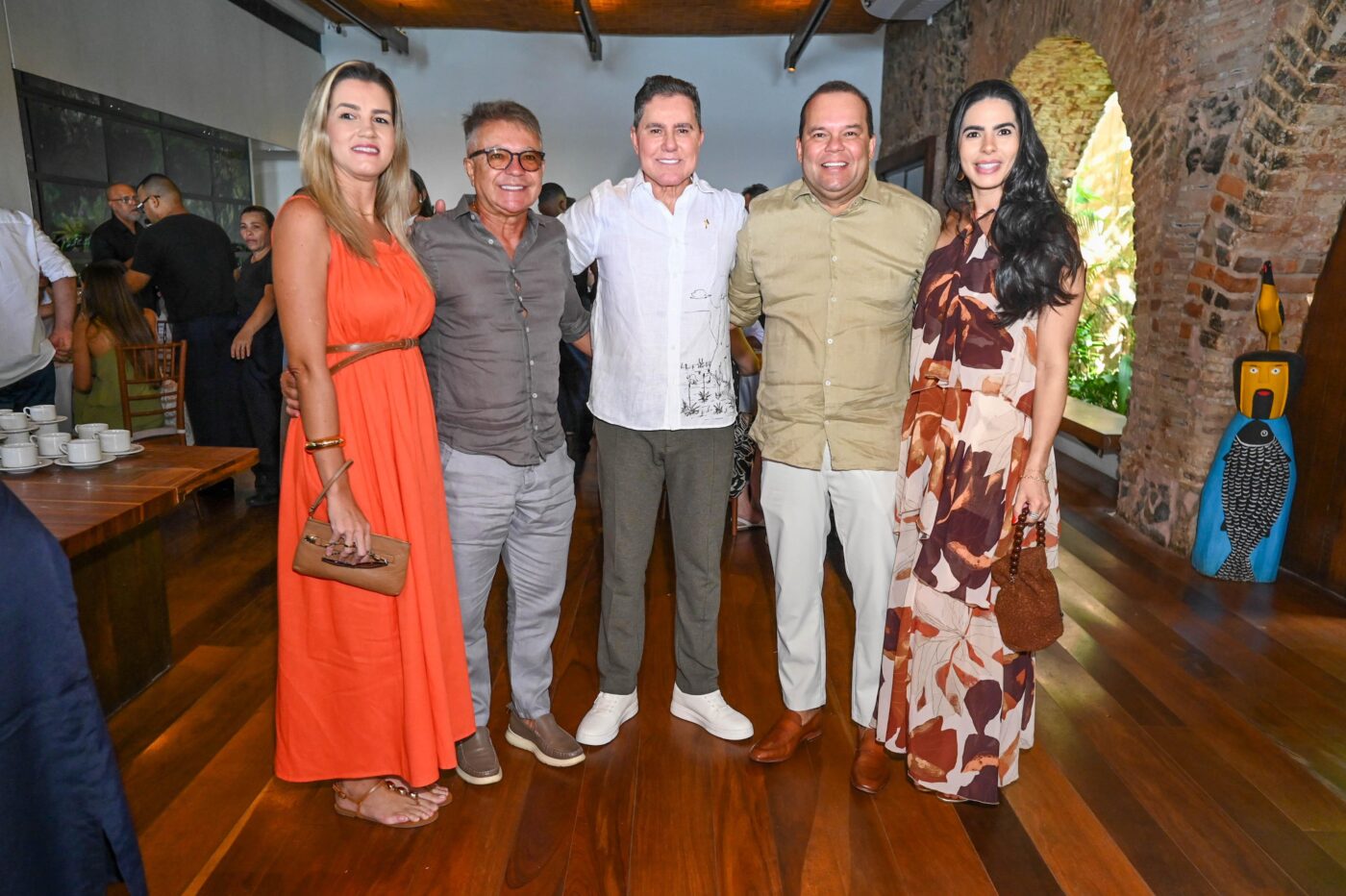 Carine Rebelato, Washington Araújo, Geraldo Júnior e Adriana Rangel