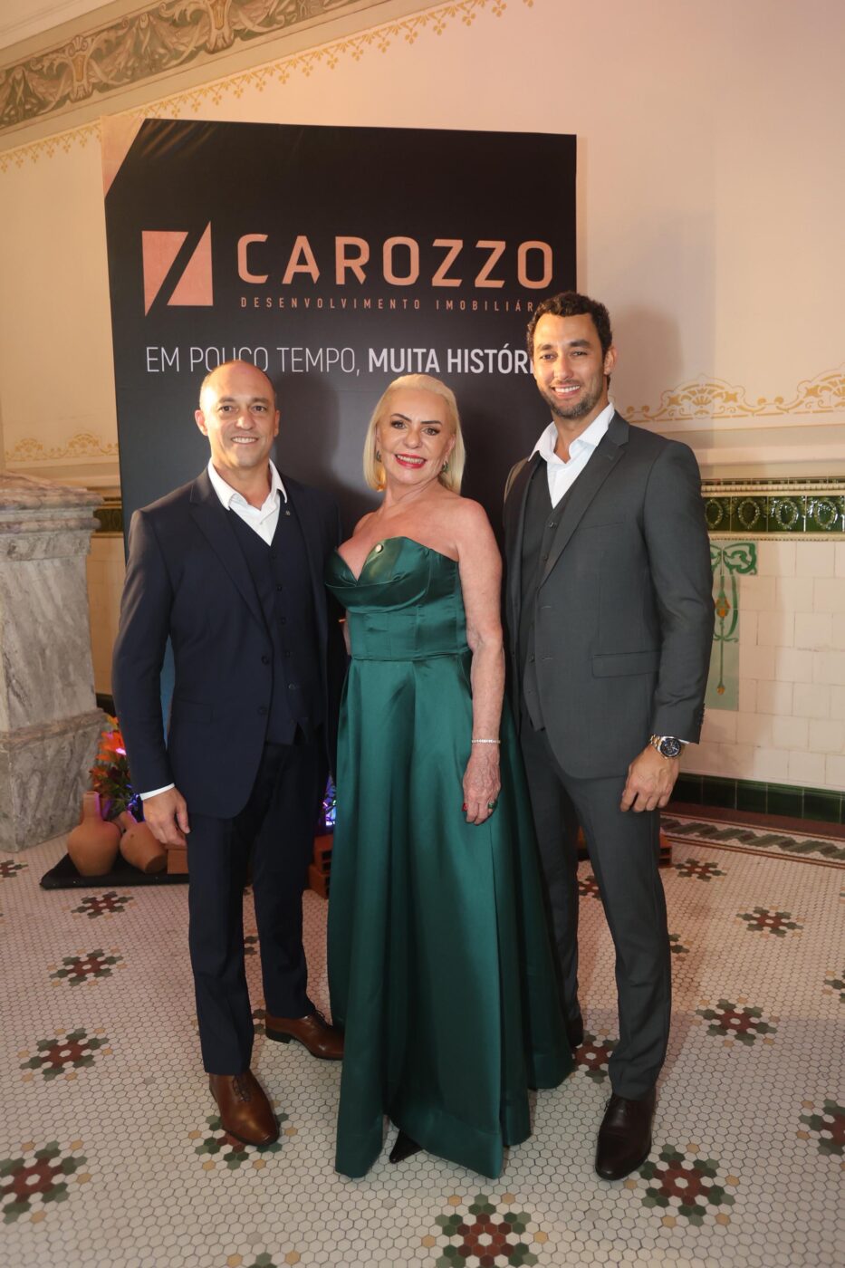 Leandro, Ivana e Francisco Carozzo